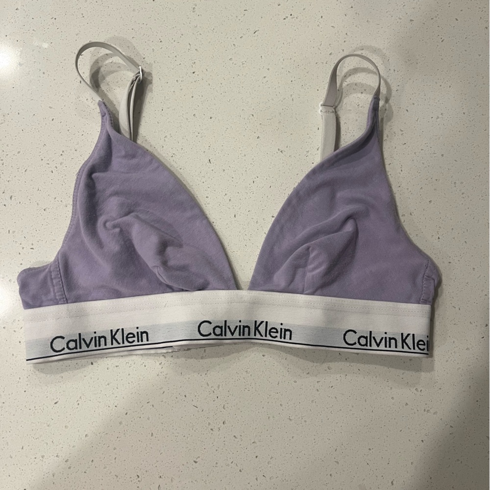 Calvin Klein Lavender Bralette